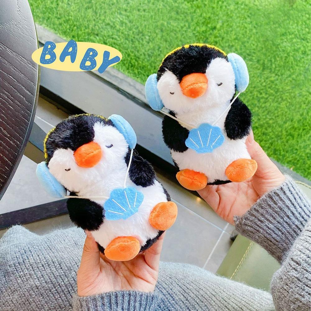 Stuffed Animal Phone Pingu Doll Pendant Funny Stuffed Penguin Toy  Couple Gift