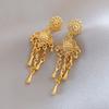 Luxurious Earrings Exquisite Earrings Bohemian Tassel Ethnic Earrings Fashion Party Jewelry Golden Earring Jewelry