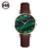 Hannah Martin Women's Waterproof Malachite Green Dial Watch