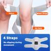 Powerful Rebound Springs Knee Assistive Device Non-Slip Breathable Booster Adjustable Spring Stabilizer Brace Joint Support
