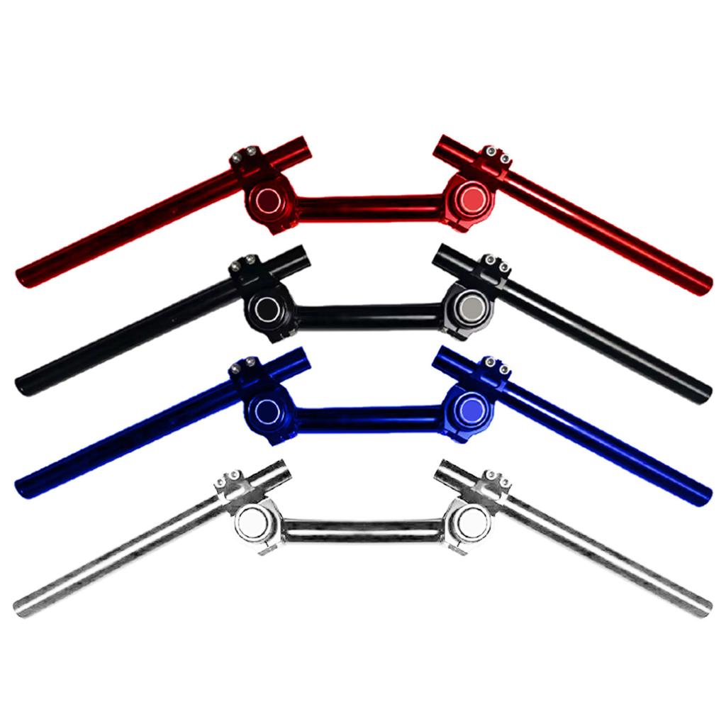 High Strength Aluminum Motorcycle Handlebar with Adjustable Height & Angle Suitable for Scooters Enhanced Riding Comfort