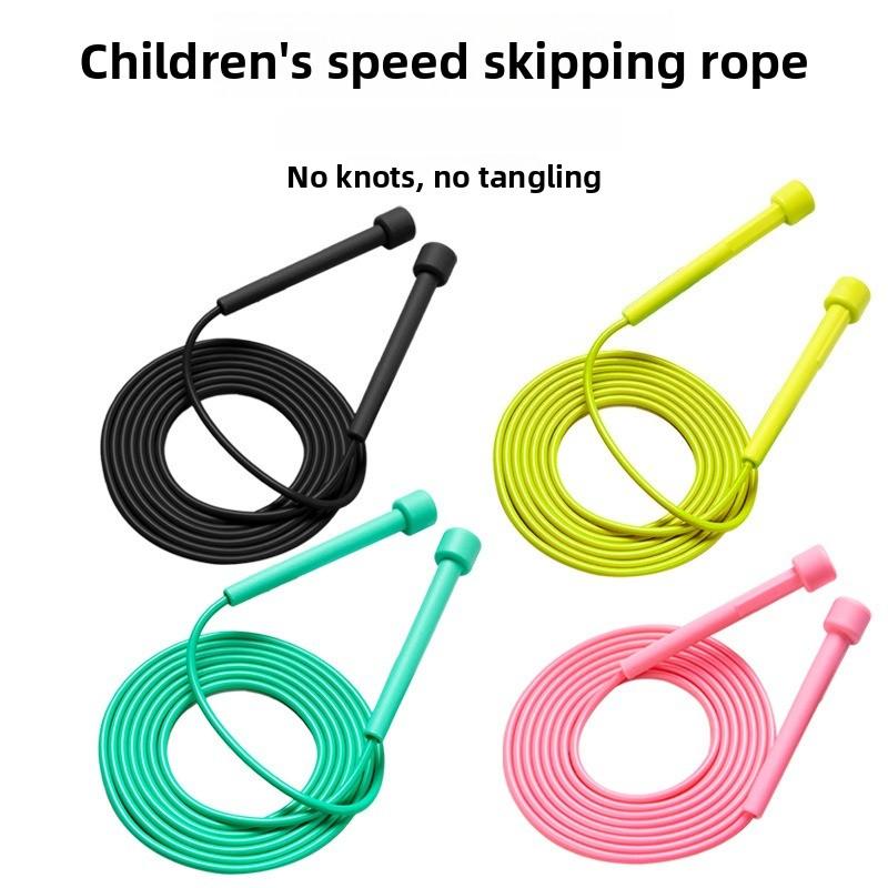 Pvc Racing Non-slip Skipping Rope Fitness Sports Professional Rope Special Children's Pen Pole Skipping Rope Primary School Students Exam