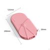 Silicone Heat Resistant Holder Pouch ,2 In 1 ,Heat Mat Hair Tools Bag Straightener
