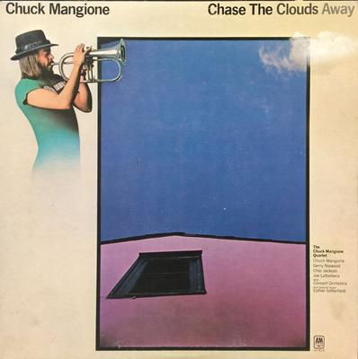 LP Record CHUCK MANGIONE  Chase The Clouds Away SP69813 AM RECORDS 1975 Canada Jazz Used