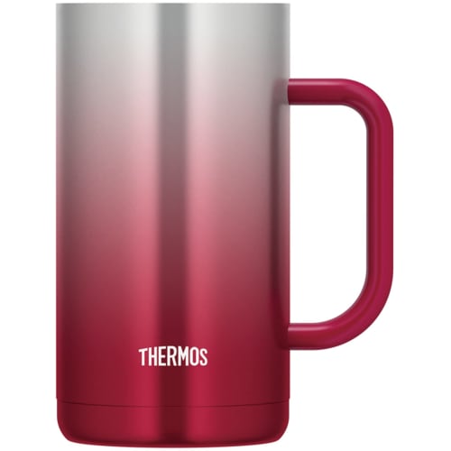 Thermos Vacuum Insulated Beer Mug, 0.72L, Sparkling Red (JDK-720C SP-R) - Perfect Father's Day Gift for Men and Women, Birthday Gift