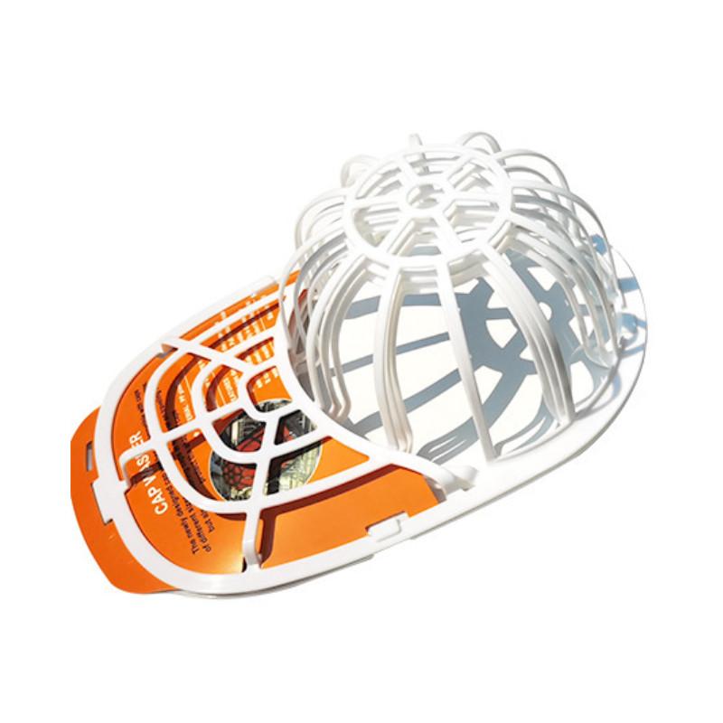 

Foldable Washer Hat With Plastic Construction For Baseball Cap Care And Preservation Shape