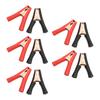 5 Sets Power Inverter Wire Connector Clamps 100A Testing Clip Black Red for Car Truck Batteries
