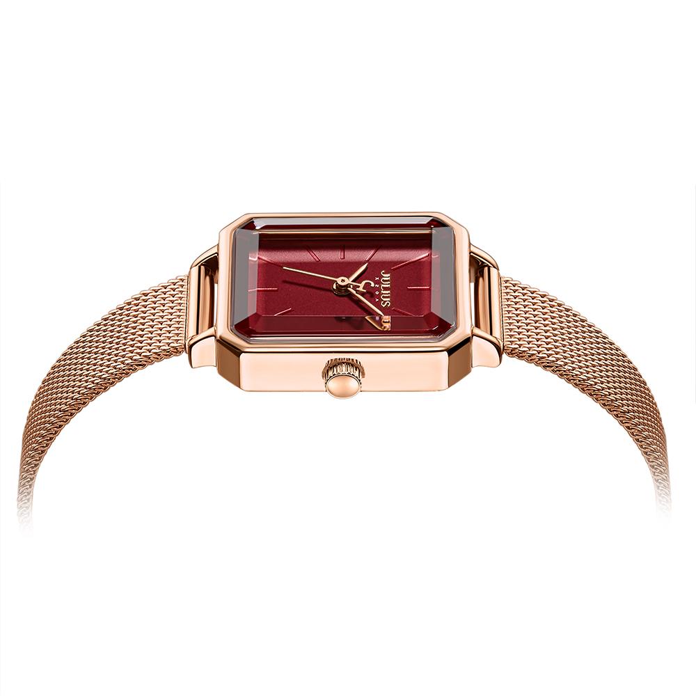 Jyullieoseu Ja-1223 Feminine Square Women'S Metal Watch