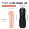 Vaginal Male Masturbator Cup Real Deep Throat Blowjob Pocket Pussy Manual Silicone Masturbation Massager Adults Sex Toys For