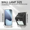 PIR Motion Sensor 20/30LED Sunlight control 3 sided Solar Energy Street light Yard Path Home Garden Solar Power lamp Wall Light