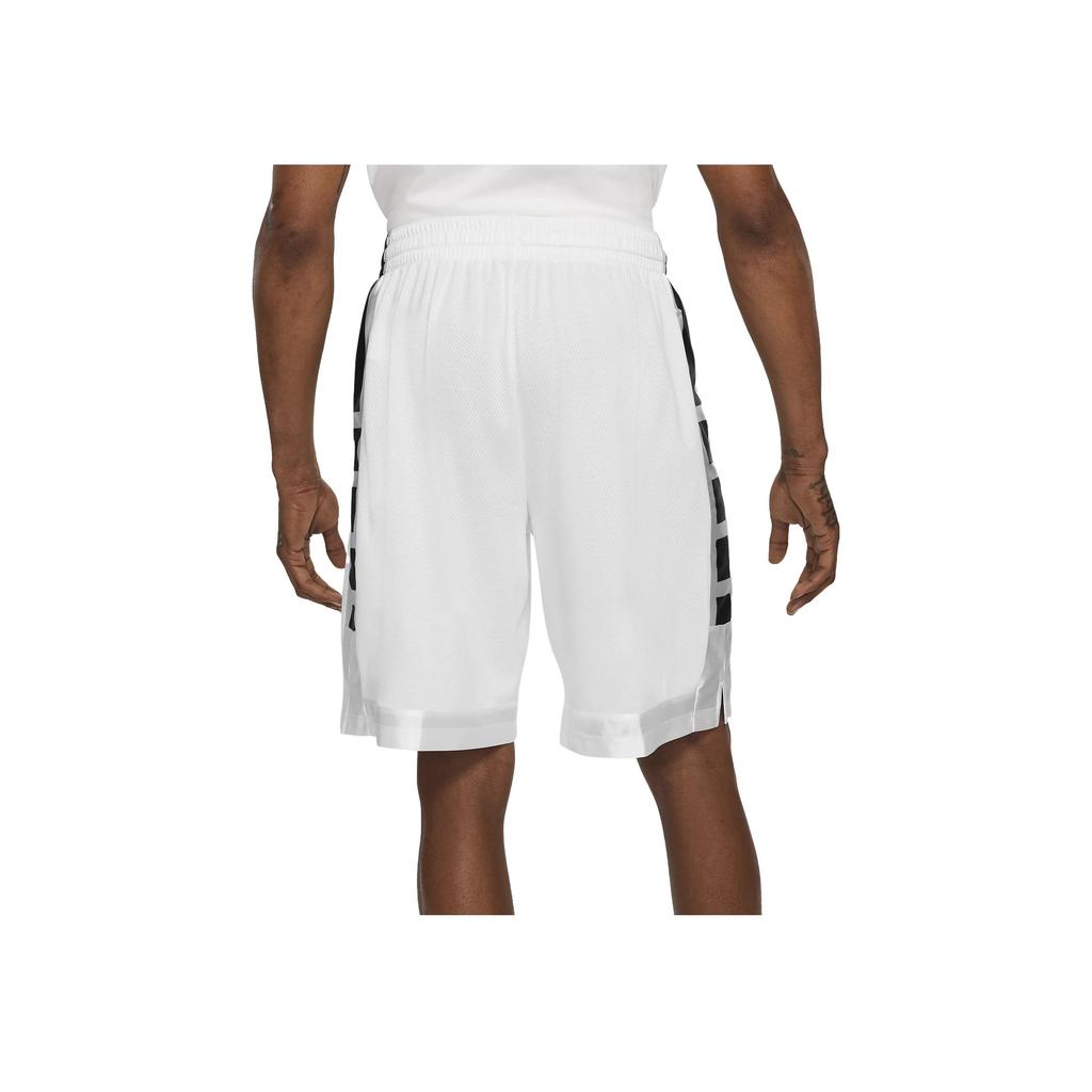 Nike Dri-FIT Elite Stripe Loose Straight Leg Basketball Shorts Men Shorts White CV1748-100
