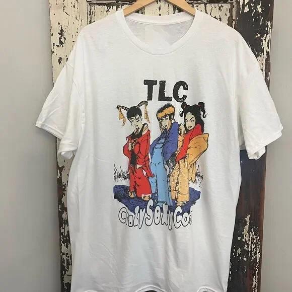Vintage TLC cartoon Crazy Sexy Cool unisex T-shirt Short sleeve S to 5XL Unisex T-Shirt XXXL