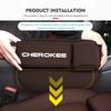 For Jeep Car Seat Gap Multifunctional Storage Bag Water Cup Holder Box Gladiator Rubicon JL JKU TJ YJ CJ Compass Renegade ALT1
