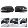 Rearview Halft Mirror Cap Side Mirror Cover Exterior Sticker Wing Trims Car Accessories For Mitsubishi Outlander ASX 2013-