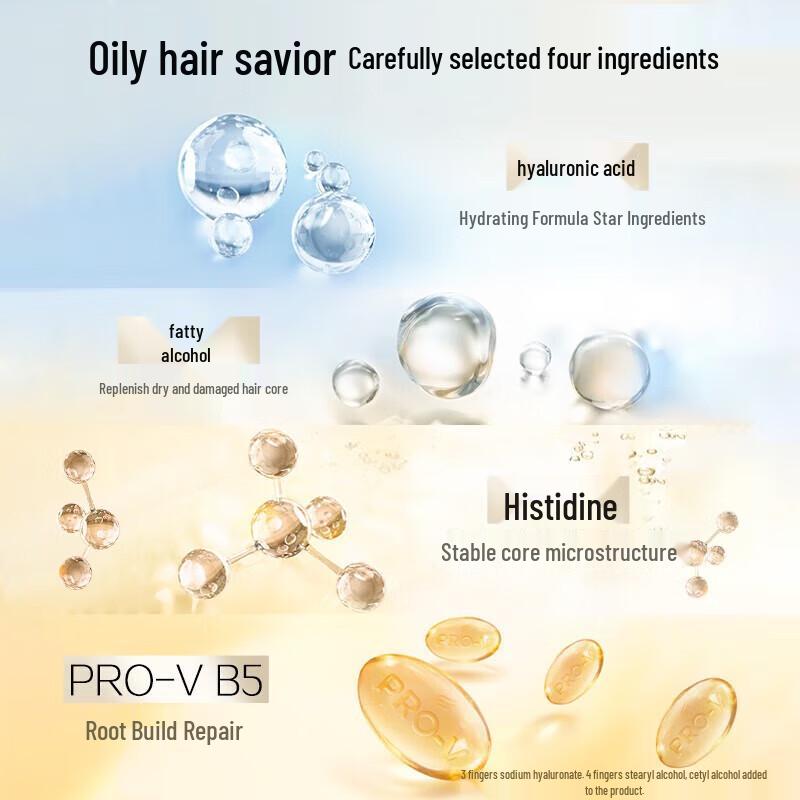 Pantene PRO-V Aqua Moisturizing & Volumizing Refreshing Shampoo, 300ml