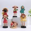 Entzückendes Ponyo und Sosuke Niedliches Figurenset Sammlerstück PVC Schreibtischdeko Geschenk für Frauen