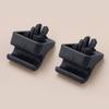 96409-9Z403 Sun Visor Sunvisor Retainer Support Clip Fit for Nissan Xterra 2001 2002 2003 2004 Black Plastic
