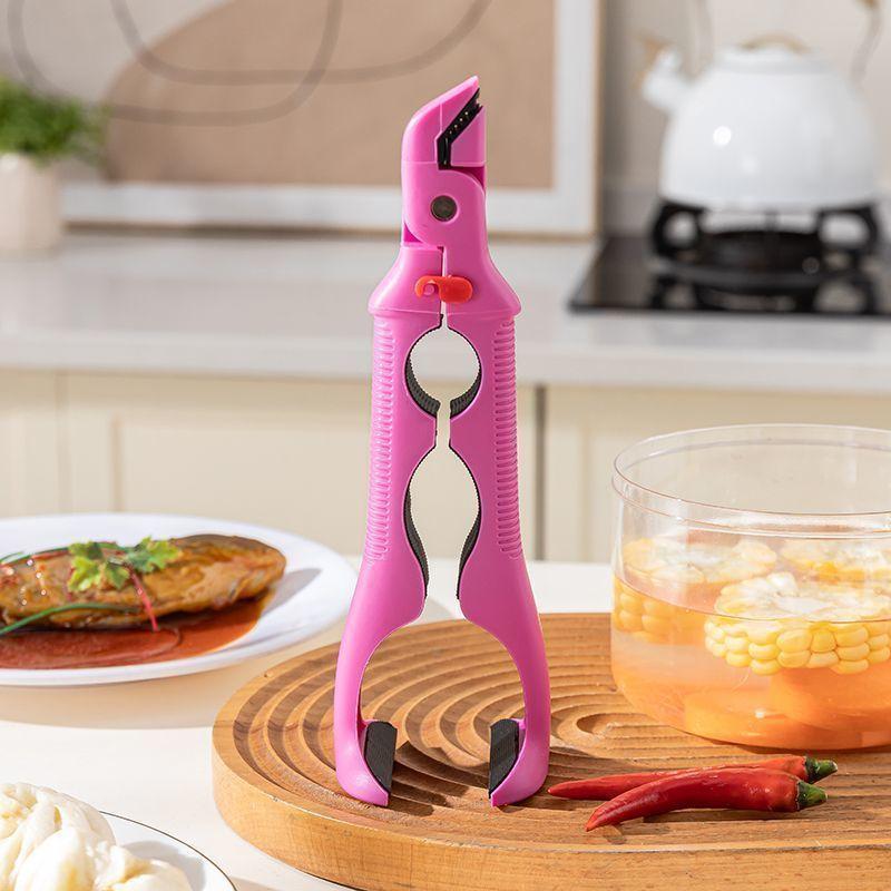 Anti-hot Clip Lifter Anti-scald Clip Silicone Kitchen Anti Scald Plate Bowl Dish Pot Holder Kitchen Accessories Gadget