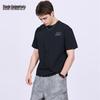 T-shirt da uomo girocollo ricamata