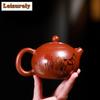 250ml Elegant Yixing Purple Clay Teapots Handmade Xishi Pot Raw Ore Dahongpao Mud Kettle With Strainer Chinese Zisha Tea Set Tea
