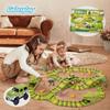 Flexible Race Track Dinosaur Park 360 Cm, 240 Pieces with Car – Kinderplay (KP9279)