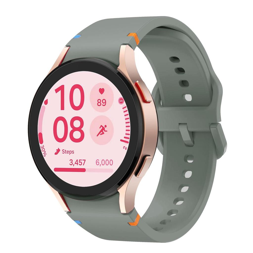 Nowy Oryginalny Silikonowy Pasek do Samsung Watch 7 6 5 Pro 44mm 40mm 45mm Sportowa Bransoleta do Galaxy Watch 6Classic 43mm 47mm Pasek