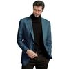 European Casual Men's Plus Size Cardigan Suit - Japanese Korean Style Formal Jacket
