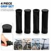 2Pairs Non-Slip Bike Handlebar Grips TPE Scooter Handle Grips  Folding Bicycle Use