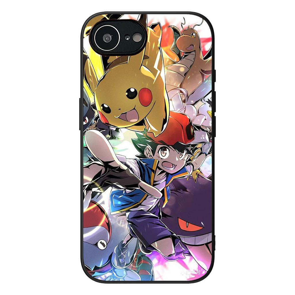 Eevees Gengars P-Pikachus Phone Case for Apple iPhone 12 13 Mini XS 11 Pro Max 7 8 Plus + XR 8+ X SE 2020 SE3 Protective Cover