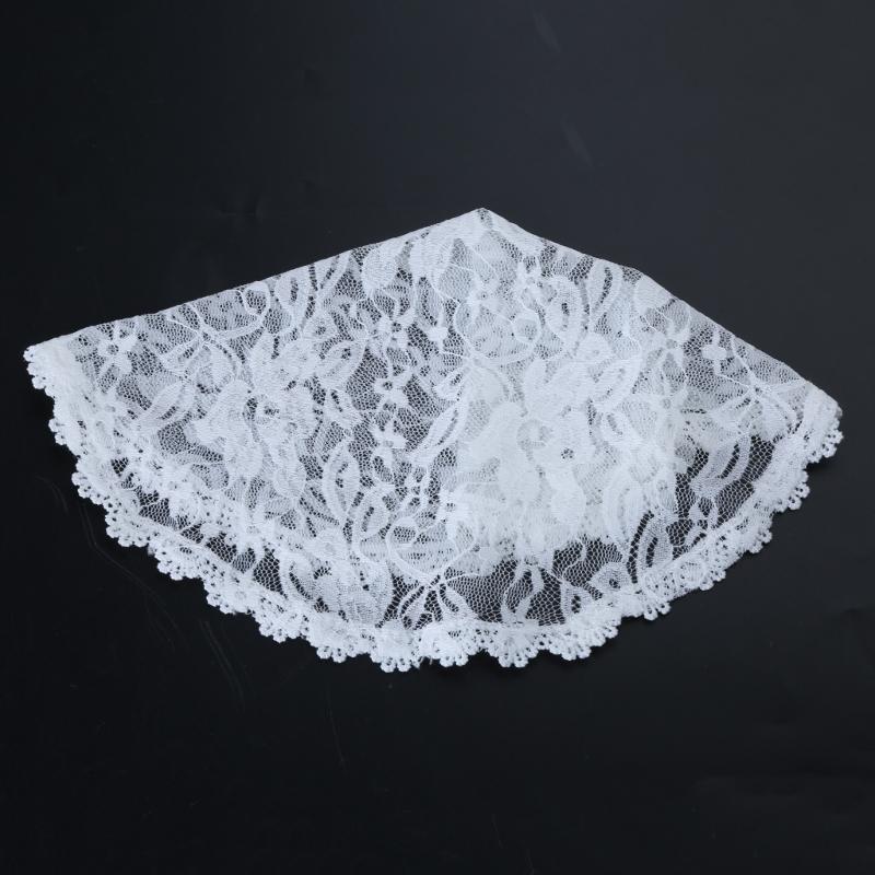 Bridal Veil Bachelorette Party Decorations Bride To Be Gift Bridal Shower Wedding White Single Layer Lace