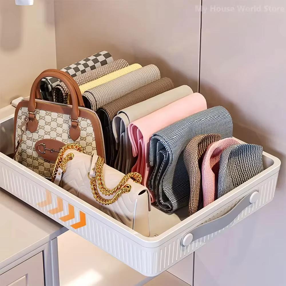 Kitchen Drawer Storage Shelves With Slide Rails Pull Out Cabinet Organizer Storage Tray Spice Bottle Storage Rack Space Saving