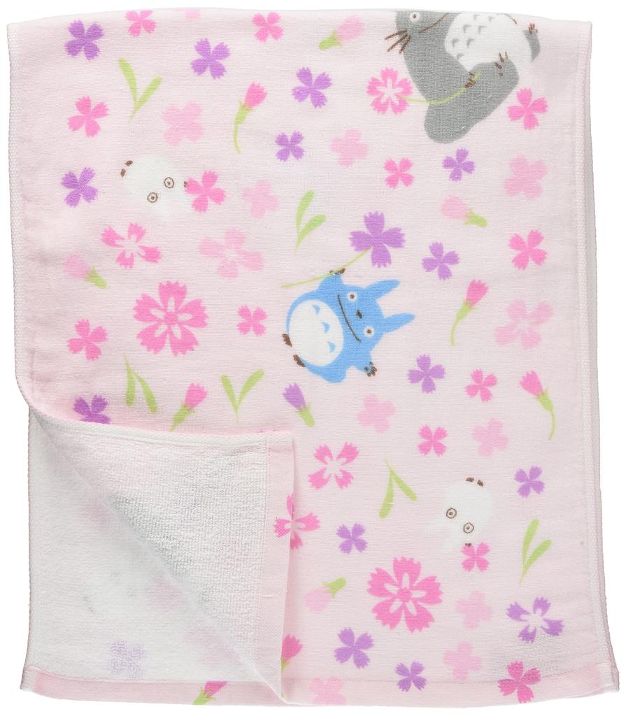 STUDIO GHIBLI Marushin Face Towel Ghibli My Neighbor Totoro 34 x 80 cm Nadeshiko and Totoro Imabari Cotton 0590222600 - - Approx. - - - 100% -