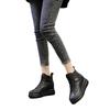 Trendy autumn and winter new boots high-top women's shoes thick-soled height increase versatile women's single shoes