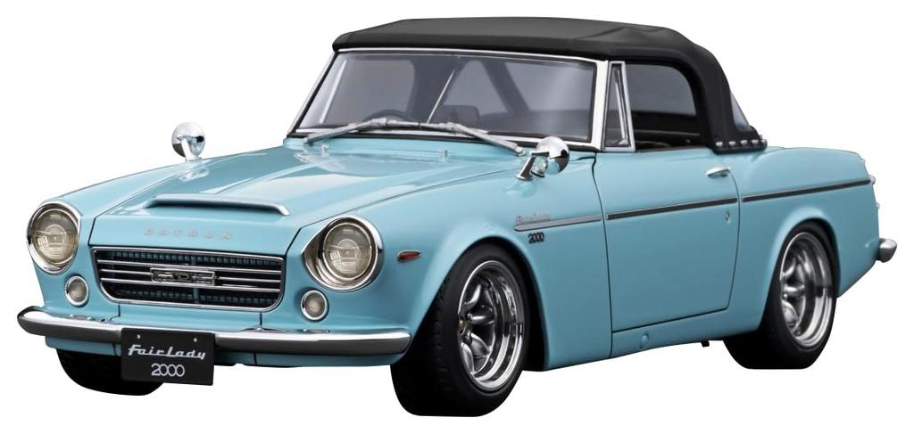 Ignition Model Datsun Fairlady 2000 LightBlue Finished Product 1/18 (SR311)