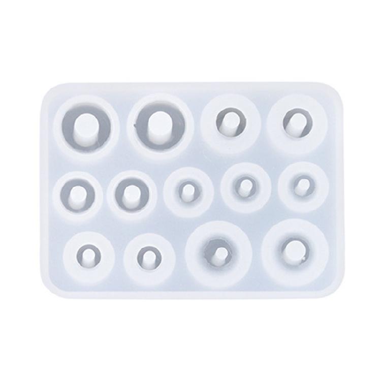 Silikonpärlformskit för DIY-hartsmycken, ädelstensgjutning, multidesignhängen, armbandstillverkningsmaterial