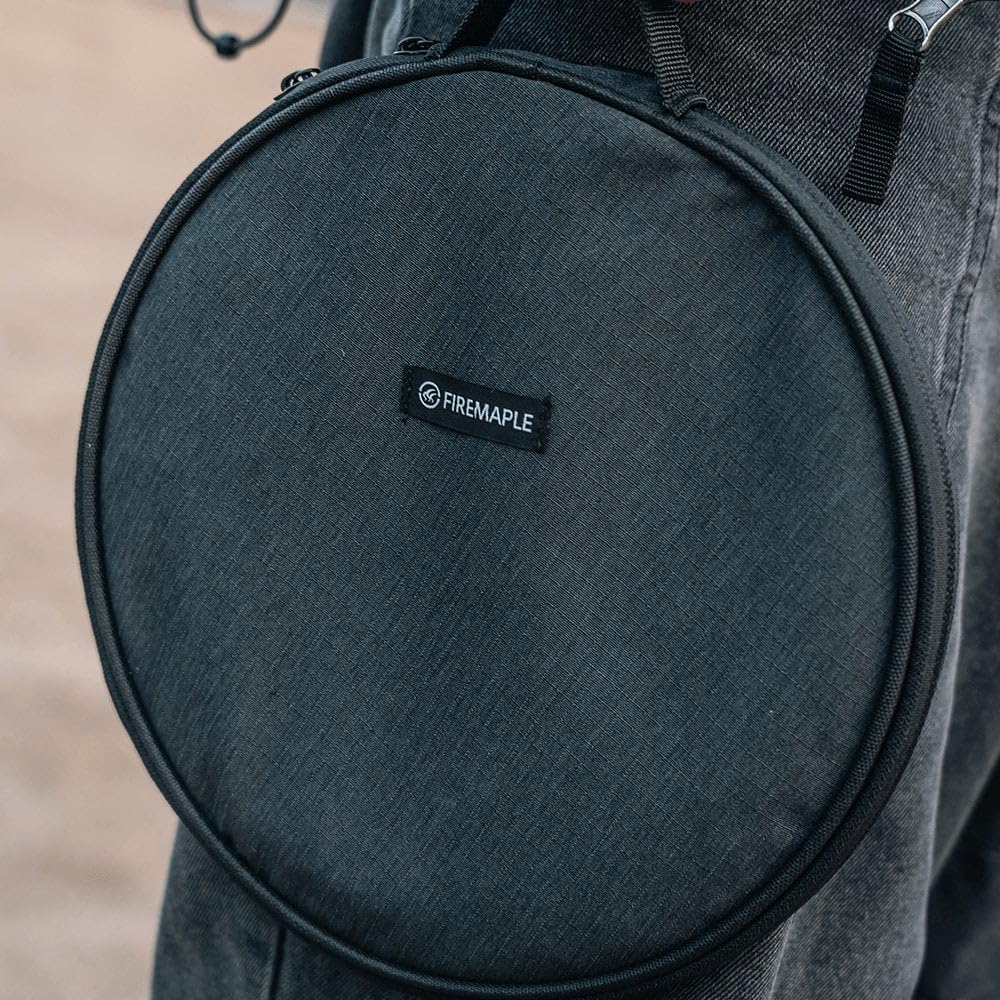 Fire-Maple Multi-Griddle - Camping & Outdoor Griddle, 31cm Diameter, Lightweight, Suitable for Direct Flame, Round Grill Plate, Grill Pan, Camping Fry