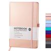 A6 Loose-Leaf Elastic Band Notebook - Customizable Student & Business Diary