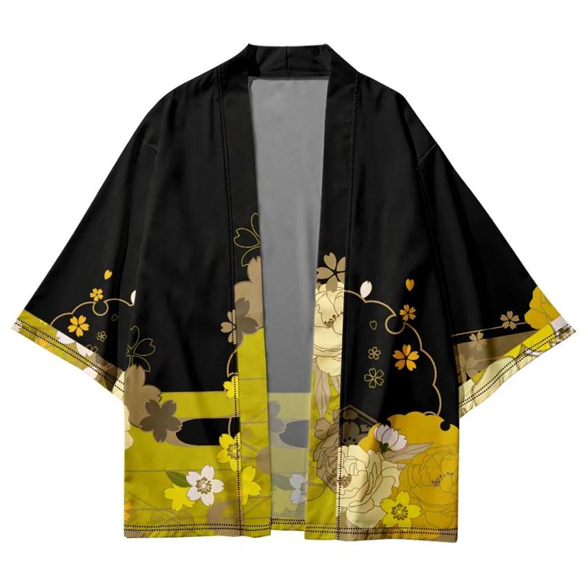 Premium Japanese-Style Outerwear for Men and Women – Traditional Haori Kimono-Style Cardigan, Beach Haori, Yukata, and Women’s Robe