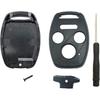 3+1 Buttons Replacement Key Fob Cover Case fit for Honda 2003-2012 Accord 2006-2013 Civic EX 2009-2015 Pilot 2005-2006 CR-V Ridgeline Odyssey Keyless