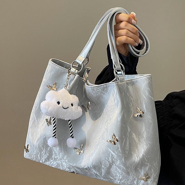 Tote Bag: Large Capacity Fashion Handbag for Women - Perfect for Spring/Summer, College, Commute, and Soft Shoulder Wear