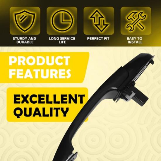Right Passenger Front Outer Exterior Door Handle For Hyundai Tucson 2005-09 EOOK