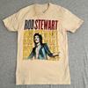 Rod Stewart Ao Vivo em Concerto Turnê Camiseta da Banda Maggie May Rock SEG_509 Camiseta Unissex