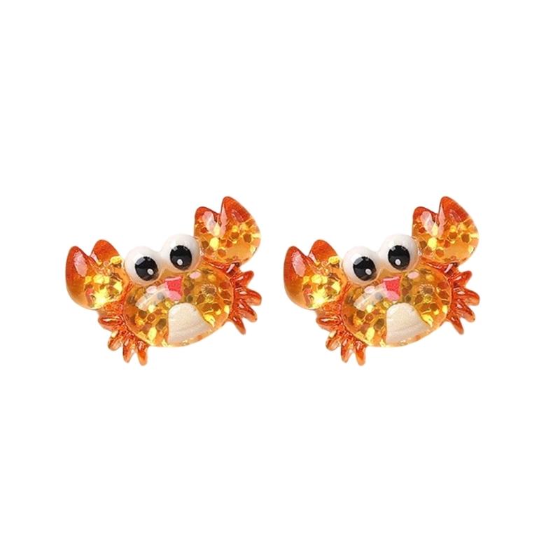

2/6Pcs Resin Sea Creature Miniature Cartoon Ocean Animal Resin Figurines Decoration for Art Craft Phone Case Photo Frame