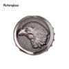 Silver Eagle Head Flower Totem Relief Vychádzková palica Módna vychádzková palica Gentleman Crosier Knob 93cm