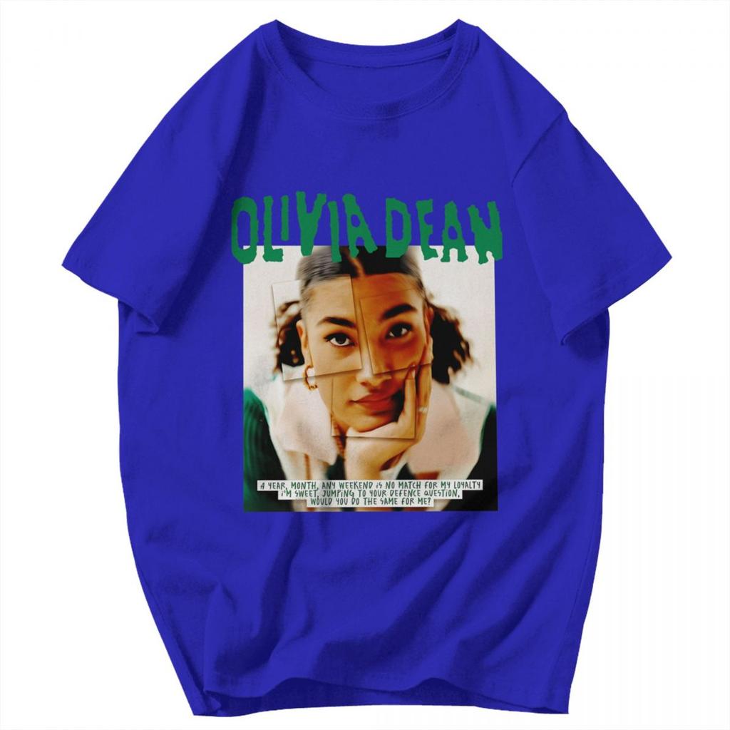 Men T Shirt Olivia Dean Awesome Summer Y2K Graphic Tees Unisex Clothing T Shirts