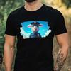 T-Shirt Herren Schaf als Polizist Motiv Baumwolle Größe XS bis 5XL