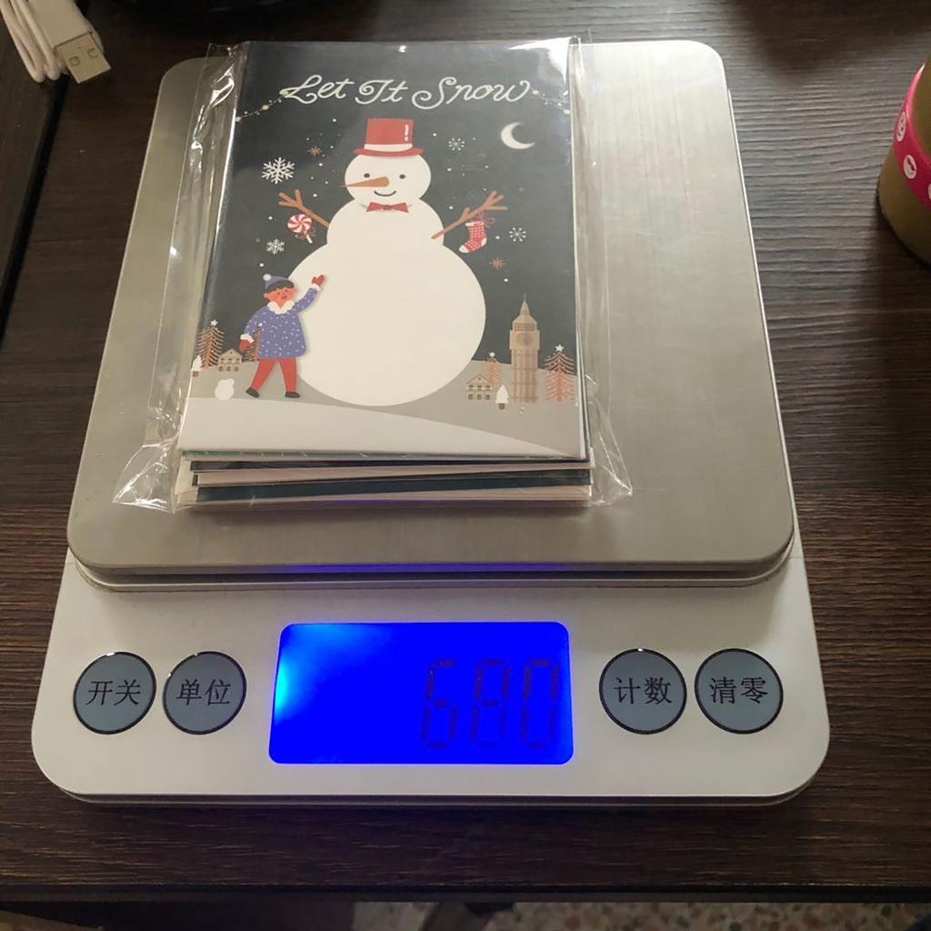 Weihnachtskarten-Set, Weihnachtsmann, süße Weihnachtskarte