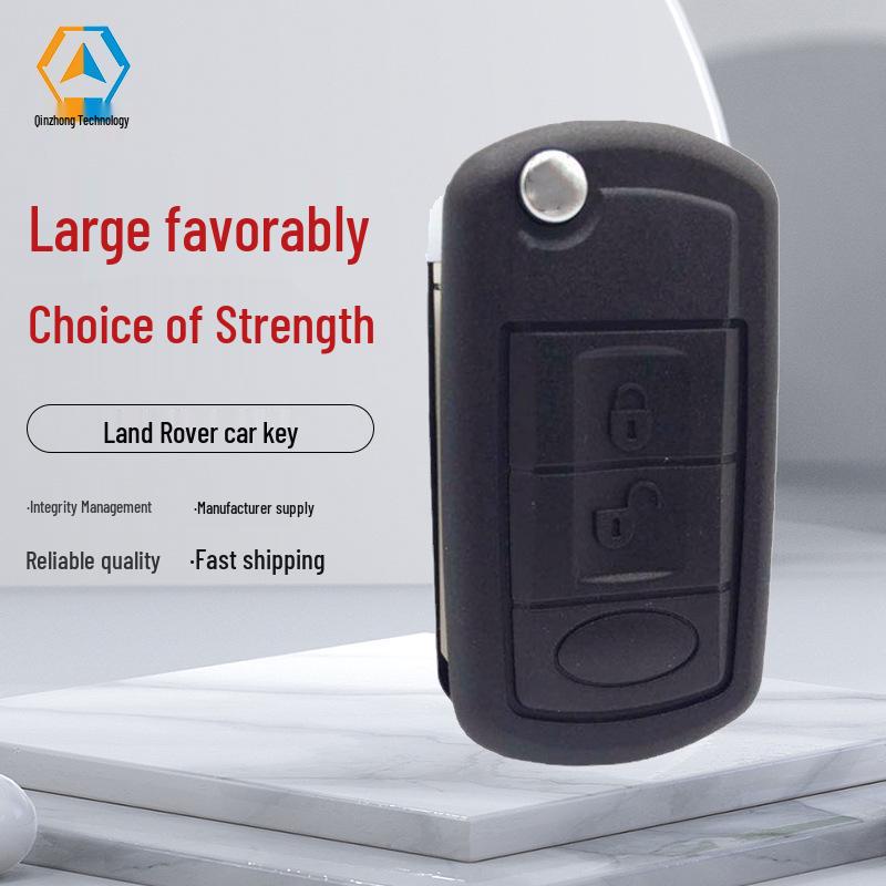 Land Rover Discovery 3-Button Folding Key (315/433 Frequency, 7941 Chip)