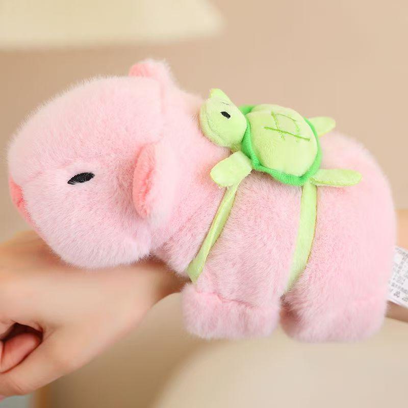 Capybara Pappa Plush Toy - Panda, Fox, Raccoon & Rabbit Velvet Stuffed Animal Doll