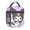 Animated Pattern Children'S Meal Bag Student Portable Lunch Bag Full Print Square Picnic D System